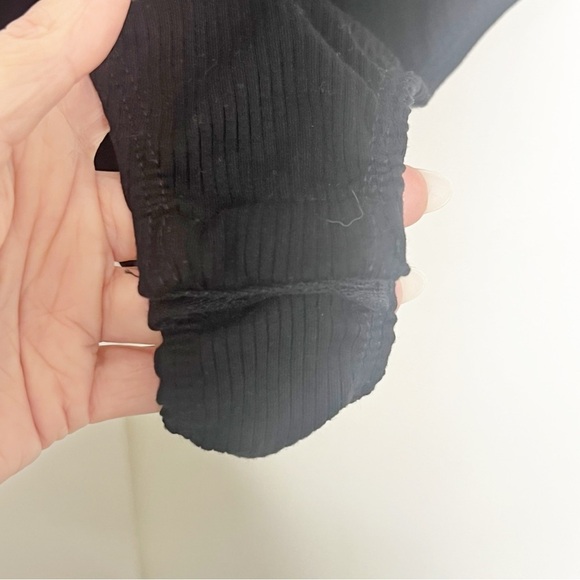 Lulus Black Bodysuit Asymmetrical‎ NWT - Picture 4 of 6